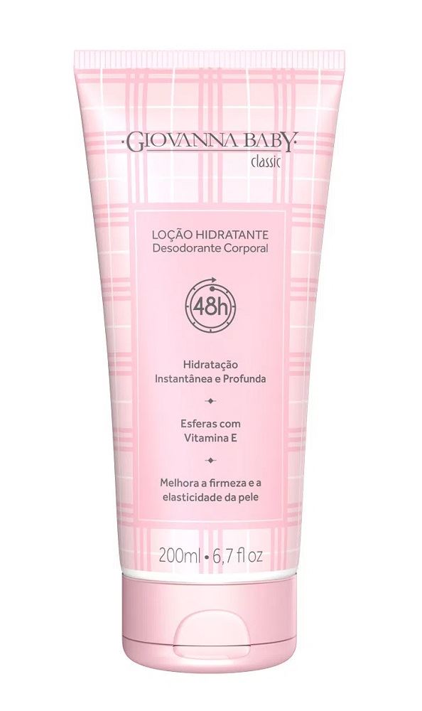 Loção Hidratante Desodorante Giovanna Baby Classic 200ml