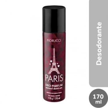 Desodorante Aerosol - Paris - 170 ml Fiorucci Feminino