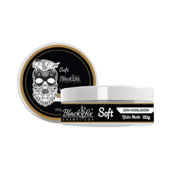 Kit 12 Ceras Modeladora Black Fix Soft Efeito Matte Seco