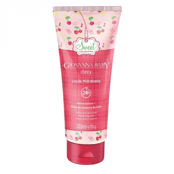 Loção Hidratante Giovanna Baby Cherry 200ml