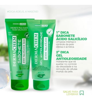 Sabonete Facial Pele Oleosa Espinha Ácido Salicílico Skincar