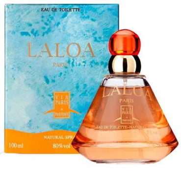 Perfume Via Paris Laloa Eau De Toilette Feminino 100ml