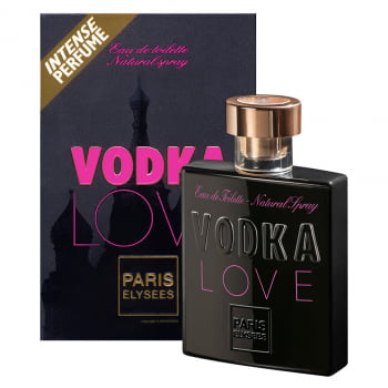 Vodka Love Paris Elysees - Perfume Feminino - Eau de Toilette 100ML