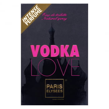 Vodka Love Paris Elysees - Perfume Feminino - Eau de Toilette 100ML